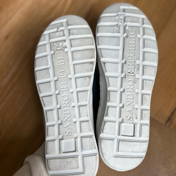 Men’s Sandro Moscoloni Casey Sneaker Navy - Picture 8 of 9